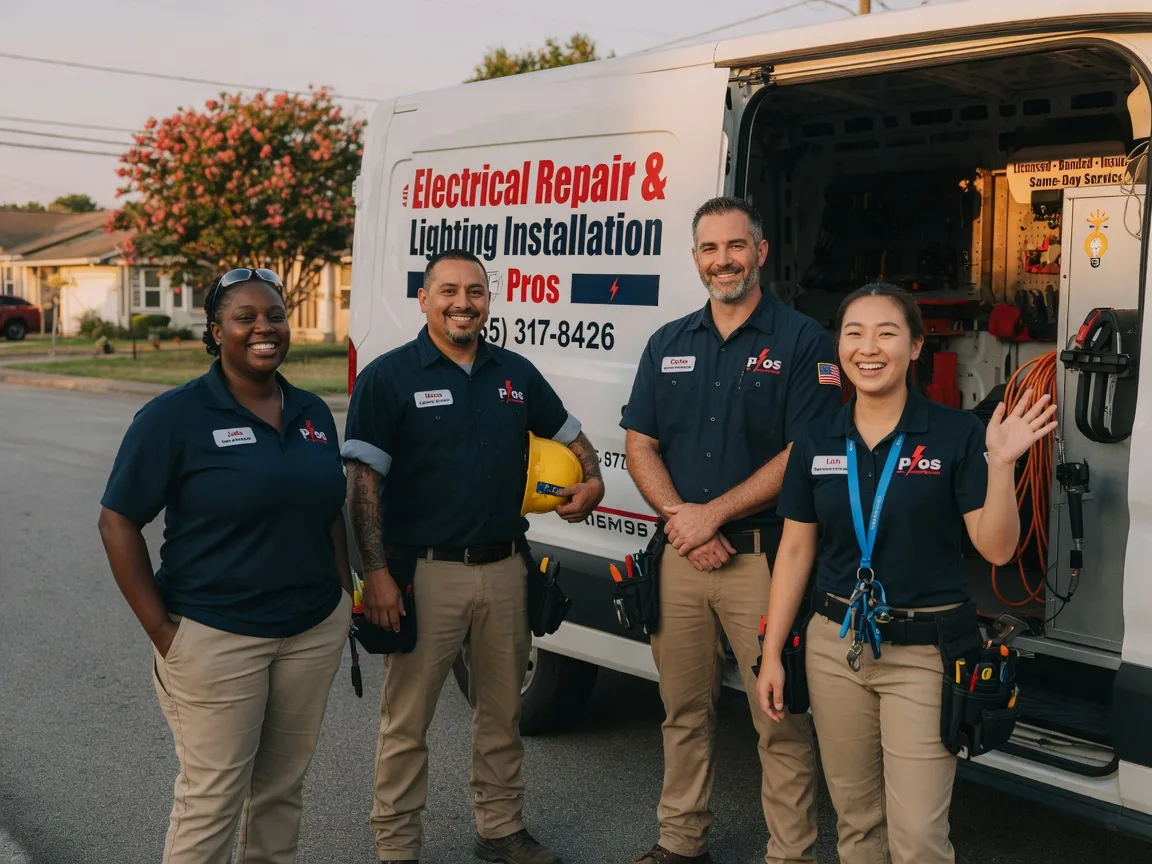 Licensed Electrician company in Penelope, TX